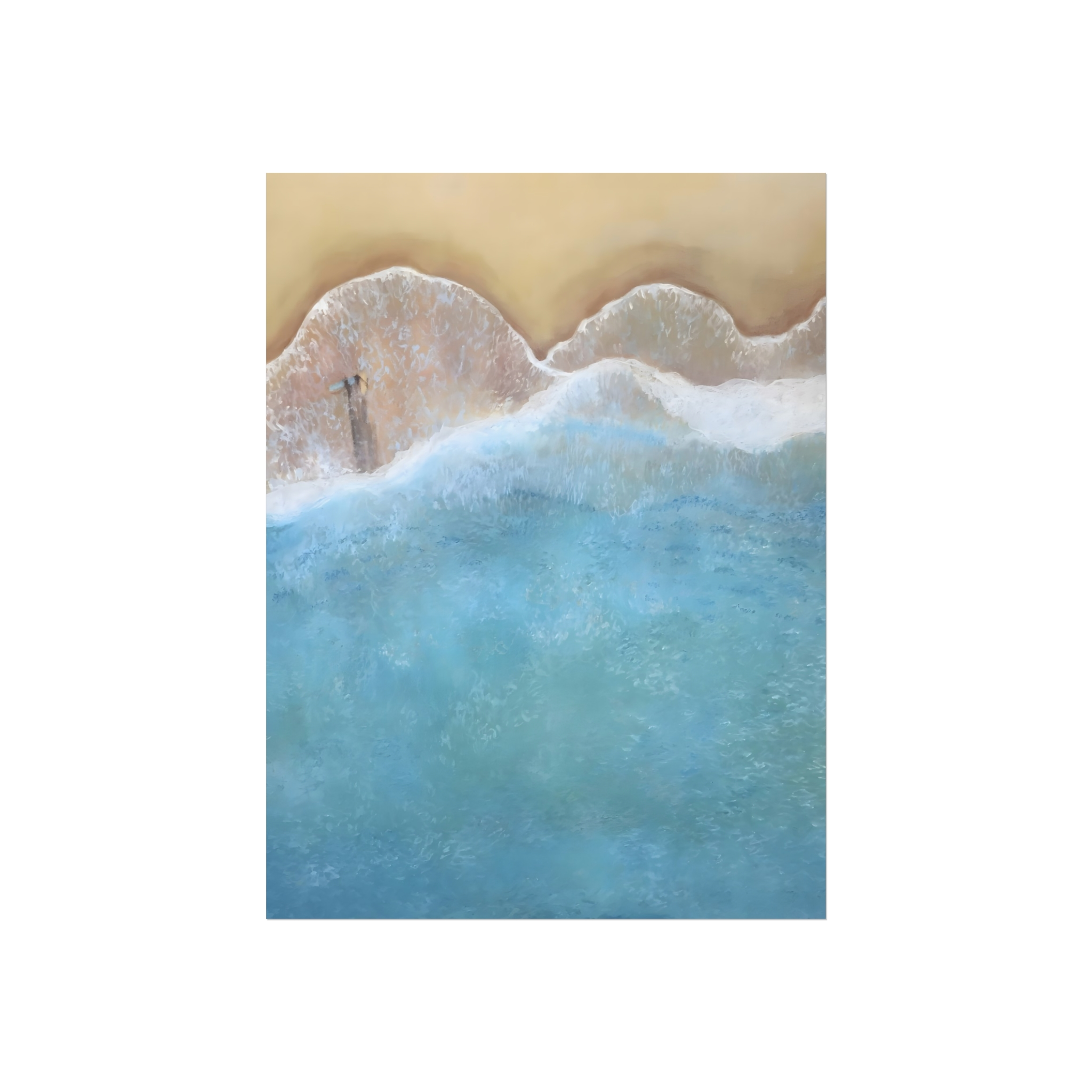Lace On The Shore | Canvas or Print
