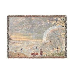Sundrenched Reunion | Woven Blanket (60" x 50")