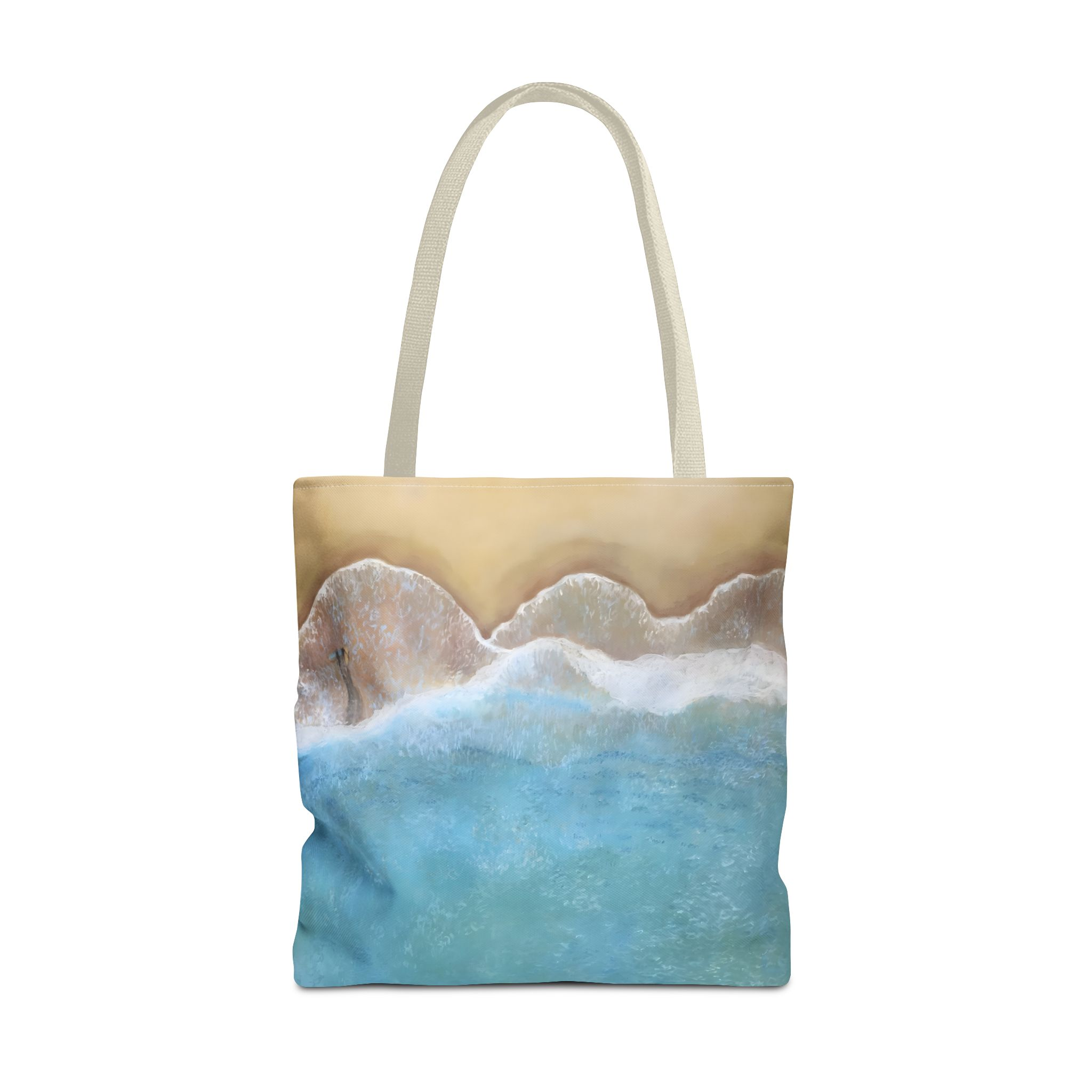 Lace On The Shore | Canvas Tote