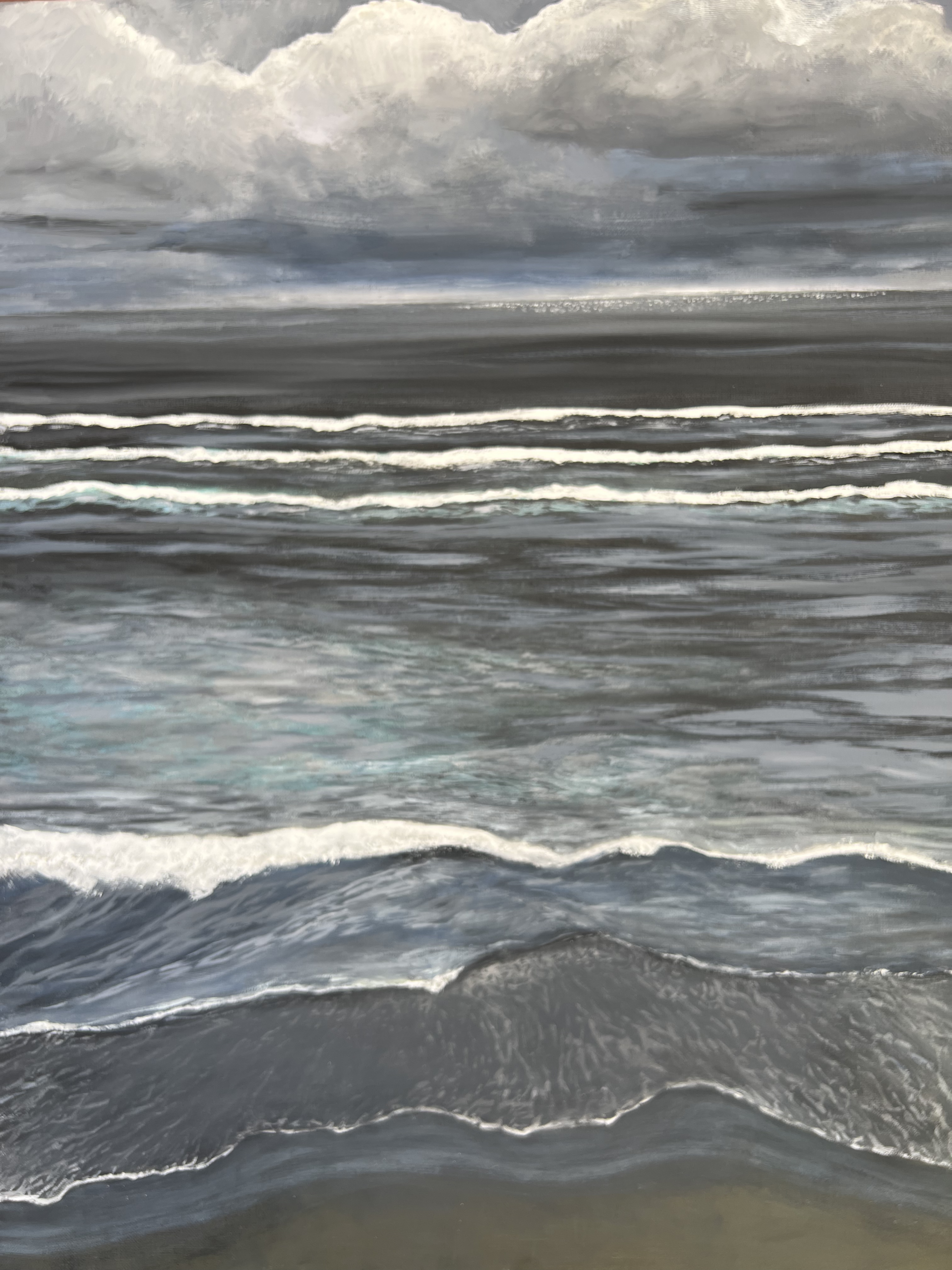 Dusk | Acrylic On Canvas 24″ x 30″ 2025